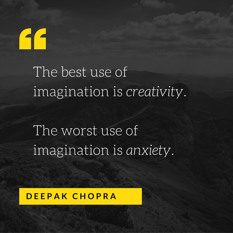 The best use of imagination is creativity.